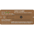 Mti Industries 12V 35 Series Safe-T-Alert Flush Mnt RV Dual Carbon Monoxide/Propane A 35-742-BR